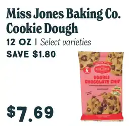 Market of Choice Miss Jones Baking Co. Cookie Dough offer