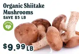 Market of Choice Organic Shiitake Mushrooms offer