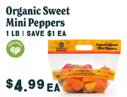 Market of Choice Tomorrow's Organics Organic Sweet Mini Peppers offer