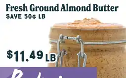 Market of Choice Fresh Ground Almond Butter offer