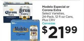 Food 4 Less Modelo Especial Or Corona Extra offer