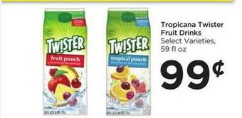 Food 4 Less Tropicana Twister Fruit Drinks offer