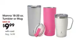 Kroger Manna tumbler or mug offer