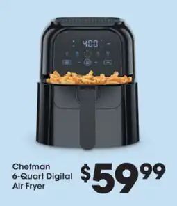 Kroger Chefman 6-Quart Digital Air Fryer offer
