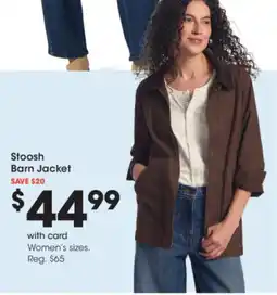 Kroger Stoosh Barn Jacket offer