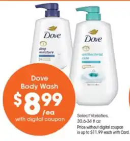 Pick'n Save Dove Body Wash offer