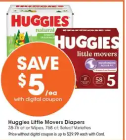 Pick'n Save Huggies Little Movers Diapers offer