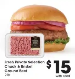 Pick'n Save Fresh Private Selection Chuck & Brisket Ground Beef offer