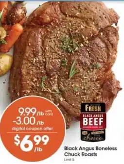 Pick'n Save Black Angus Boneless Chuck Roasts offer
