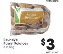 Pick'n Save Roundy's Russet Potatoes offer