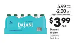 Pick'n Save Dasani Water offer
