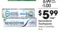 Pick'n Save Sensodyne Toothpaste offer