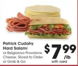 Pick'n Save Patrick Cudahy Hard Salami or Belgioioso Provolone Cheese offer