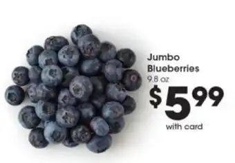 Pick'n Save Jumbo Blueberries offer