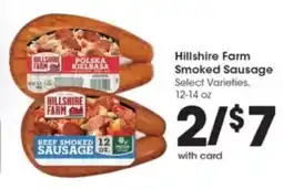 Pick'n Save Hillshire Farm Smoked Sausage offer