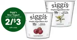 Pick'n Save Siggi's Skyr Yogurt offer