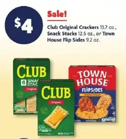 Family Dollar Club original crackers offer