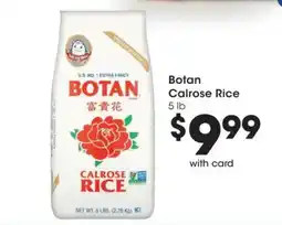 Mariano's Botan calrose rice offer