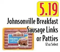Piggly Wiggly Johnsonville breakfast sausage links or patties offer