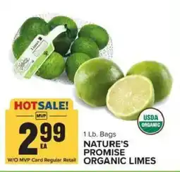 Food Lion Nature's Promise Organic Limes offer