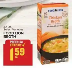 Food Lion Food Lion Chicken Broth offer