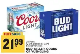 Food Lion Bud, Miller, Coors or Yuengling offer