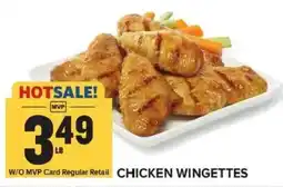 Food Lion MVP chicken wingettes offer