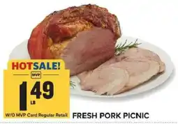 Food Lion MVP Fresh Pork Picnic offer