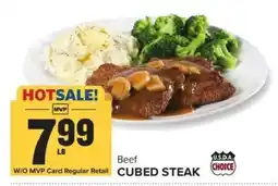 Food Lion Beef Cubed Steak offer