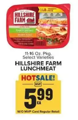 Food Lion Hillshire Farm lunchmeat offer