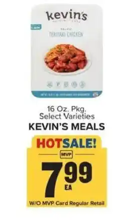 Food Lion Kevin's meals offer