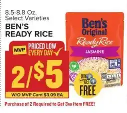 Food Lion Ben's ready rice offer