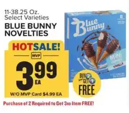 Food Lion Blue Bunny Novelties offer