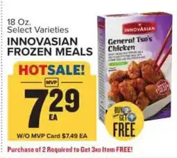 Food Lion Innovasian frozen meals offer