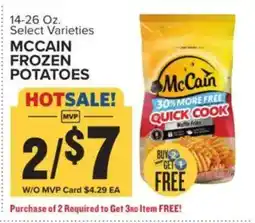 Food Lion McCain frozen potatoes offer