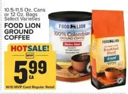 Food Lion Food Lion ground coffee offer