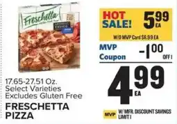 Food Lion Freschetta pizza offer