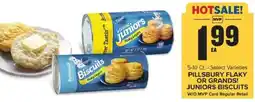 Food Lion Pillsbury flaky or grands! juniors biscuits offer