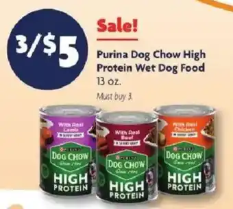 Purina Dog Chow High Protein Wet Dog Food