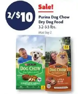 Family Dollar Purina Dog Chow Dry Dog Food offer