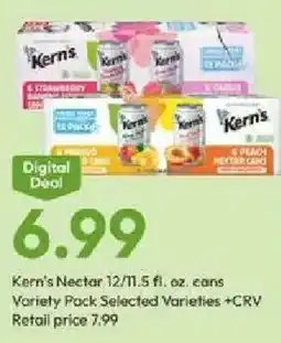 Stater Bros Kern's Nectar offer