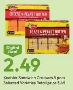 Stater Bros Keebler Sandwich Crackers offer