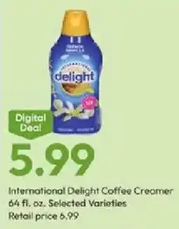 Stater Bros International Delight Coffee Creamer offer