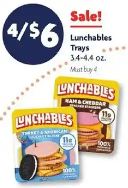 Family Dollar Lunchables Trays offer
