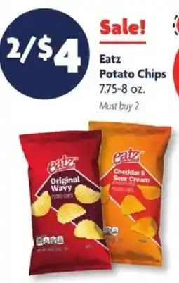 Family Dollar Eatz Potato Chips offer