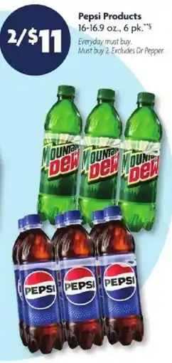 Family Dollar Pepsi Products offer
