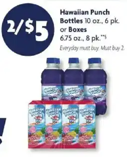 Family Dollar Hawaiian Punch offer