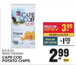 Food Lion Cape Cod potato chips offer