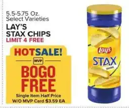 Food Lion Lay's Stax Chips offer