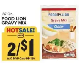 Food Lion Food Lion Gravy Mix offer
